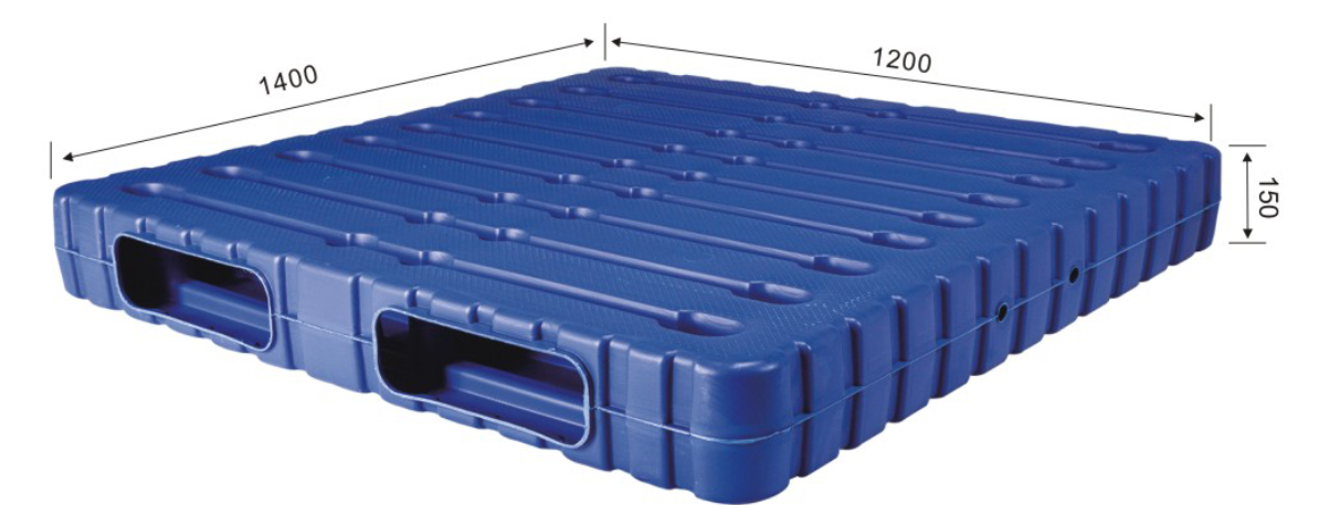 Heavy-Duty Multipurpose Industrial Plastic Pallet